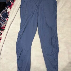 lululemon athletica Blue Track Jogger Pants